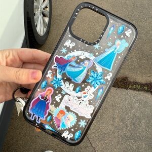 Casetify Frozen Themed Phone Case - Black